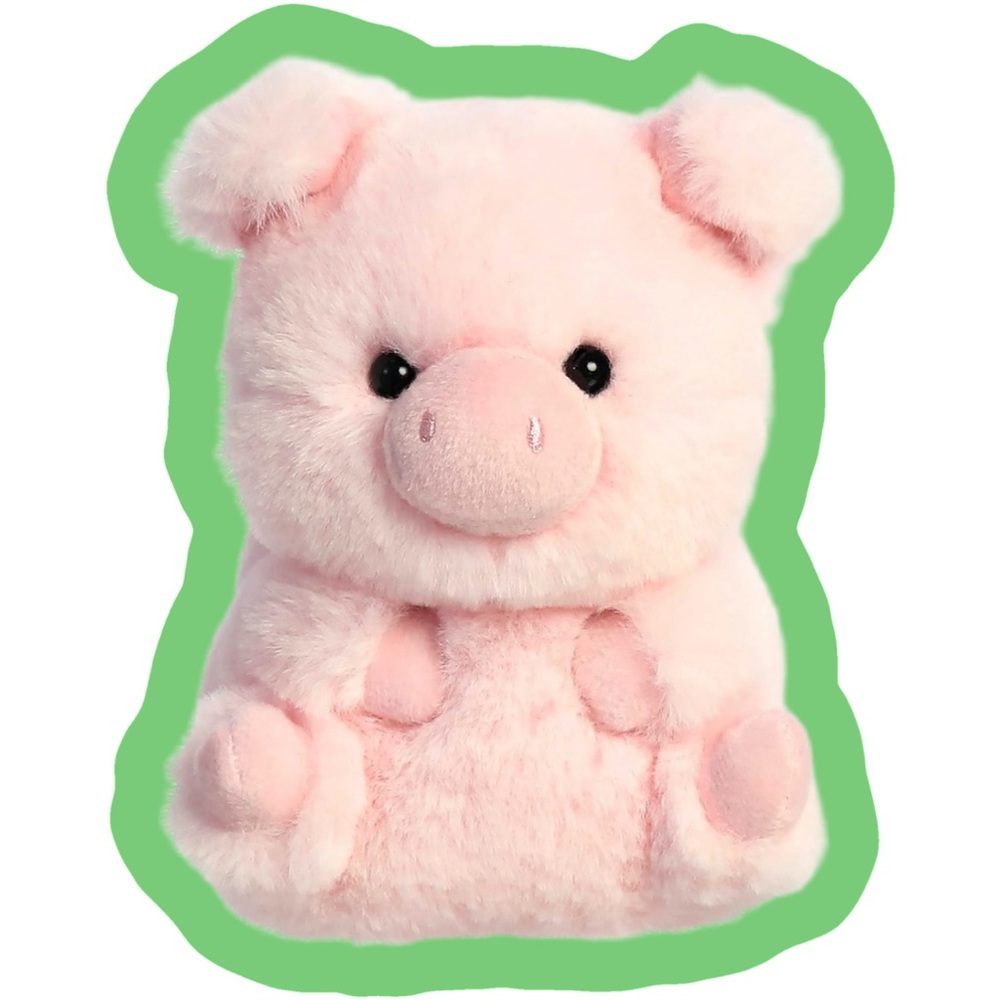 Aurora Rolly Pet 5” Prankster Pig Plush